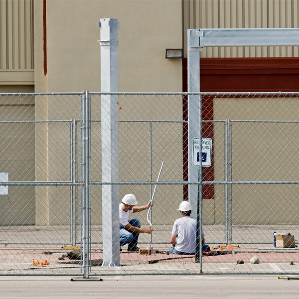 how long can i lease the temporary fence for my work site or event in Marblehead MA
